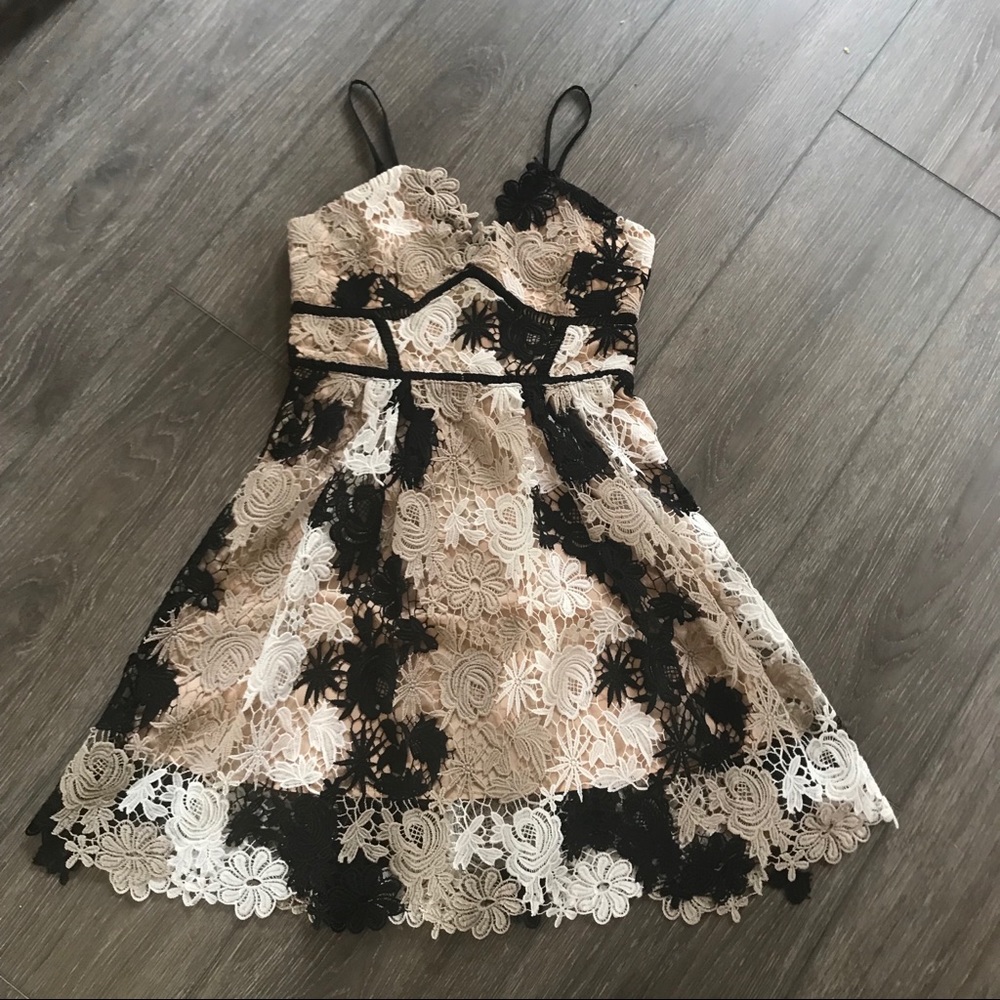 Romeo and Juliet homecoming dress brown medium